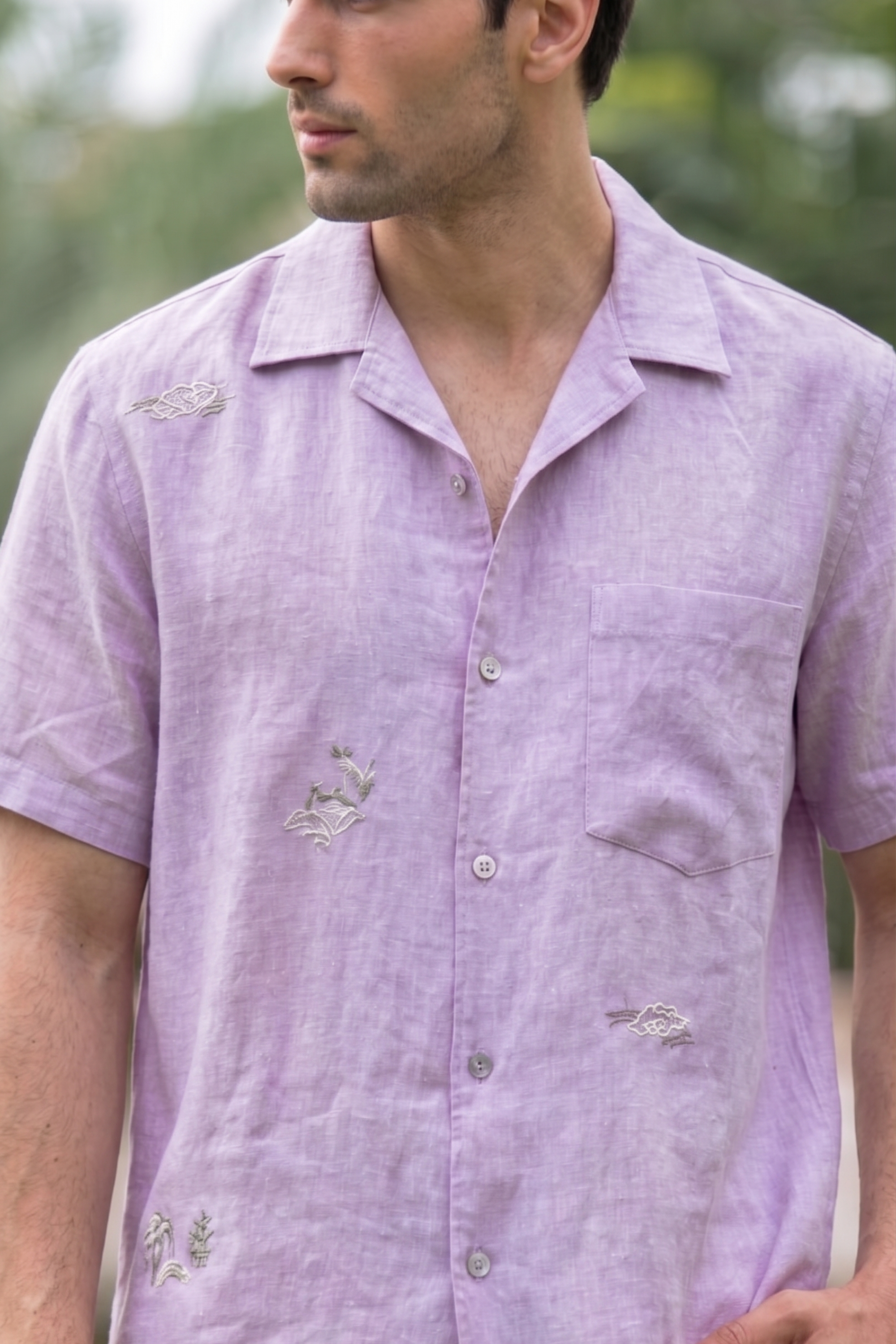 Wisteria Resort Shirt