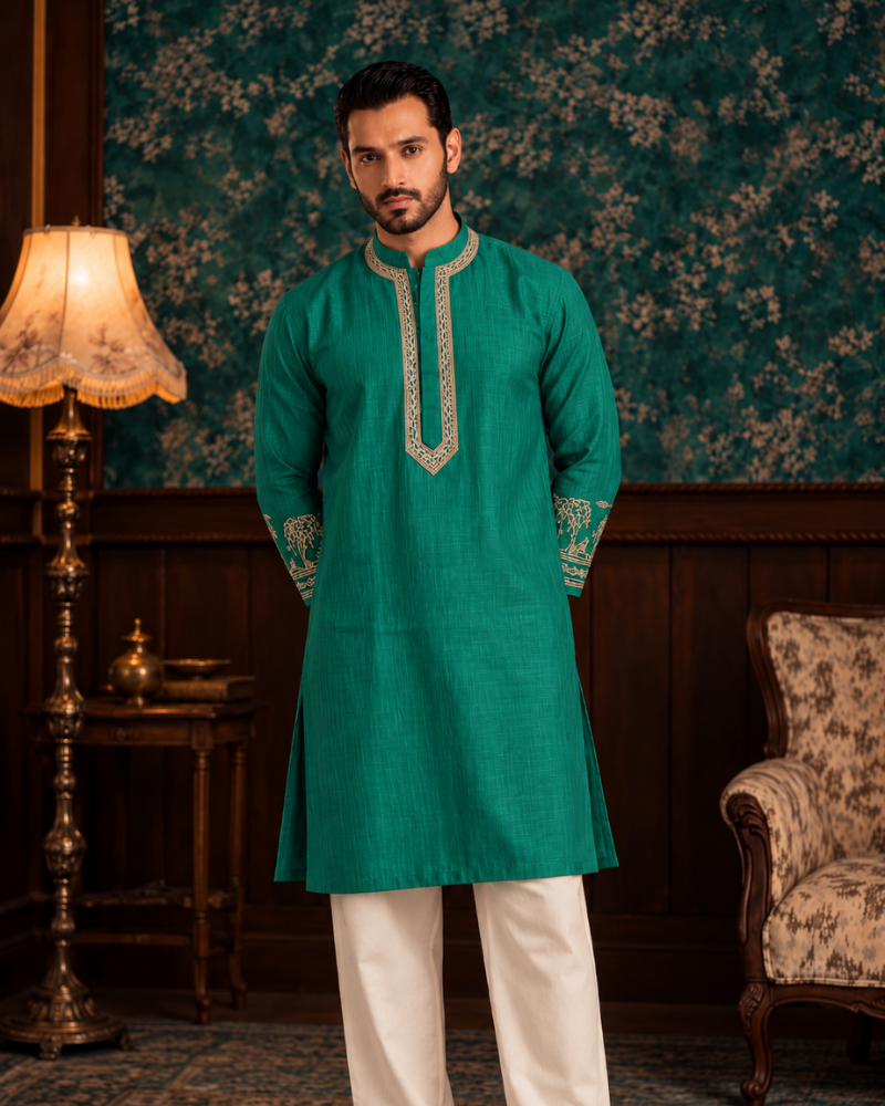 Mehfil Panna kurta