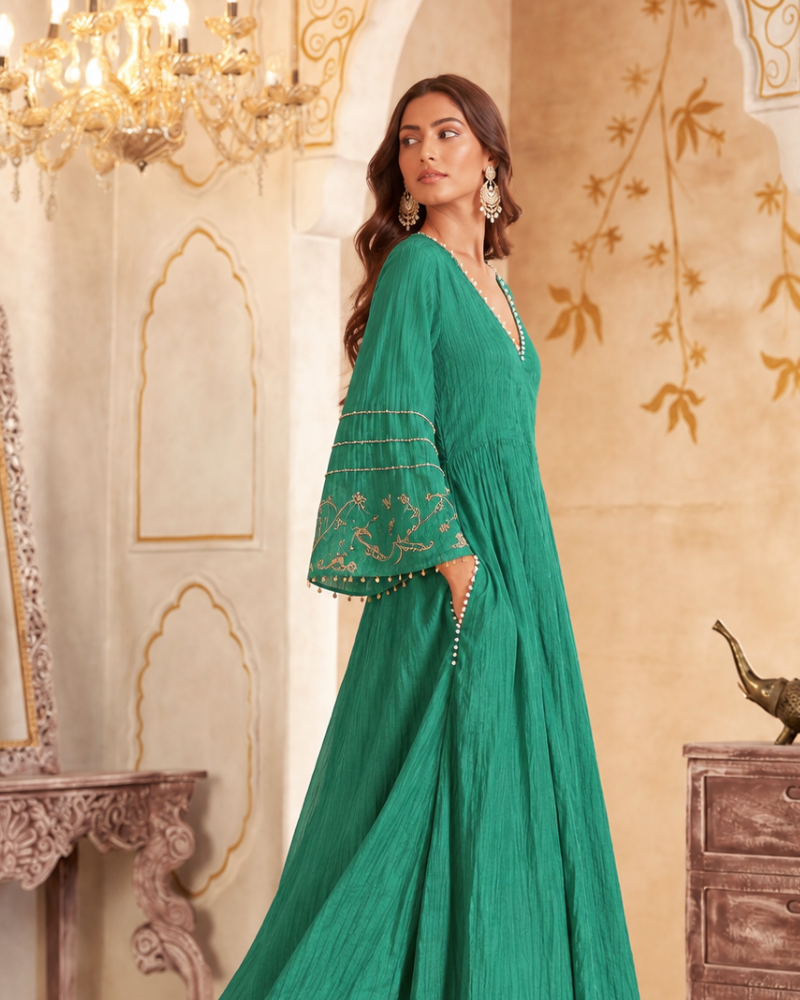 Maahi Panna Dress