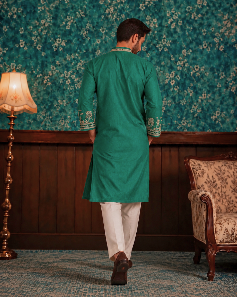 Mehfil Panna kurta