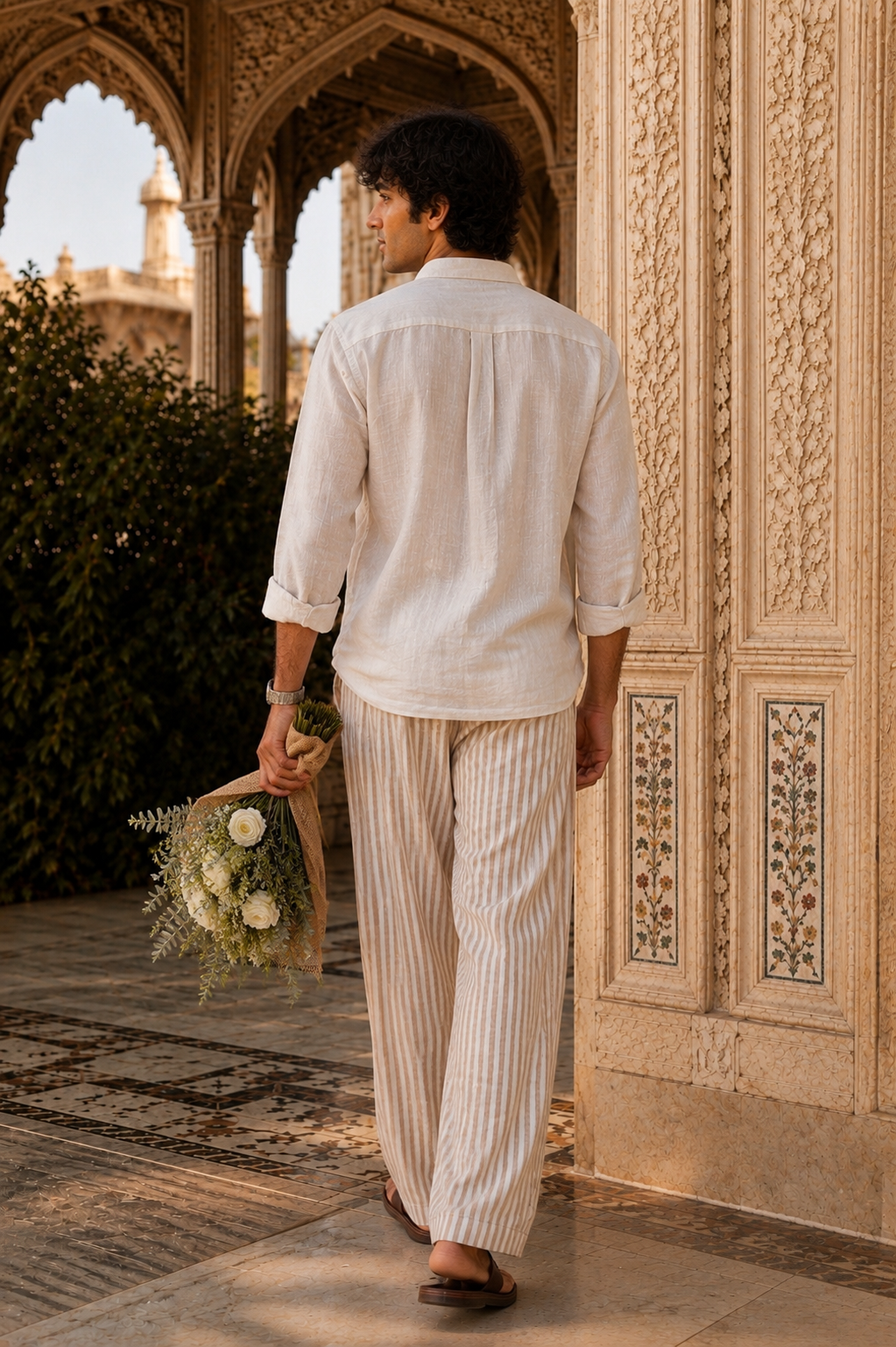 Roode Stripe Trouser