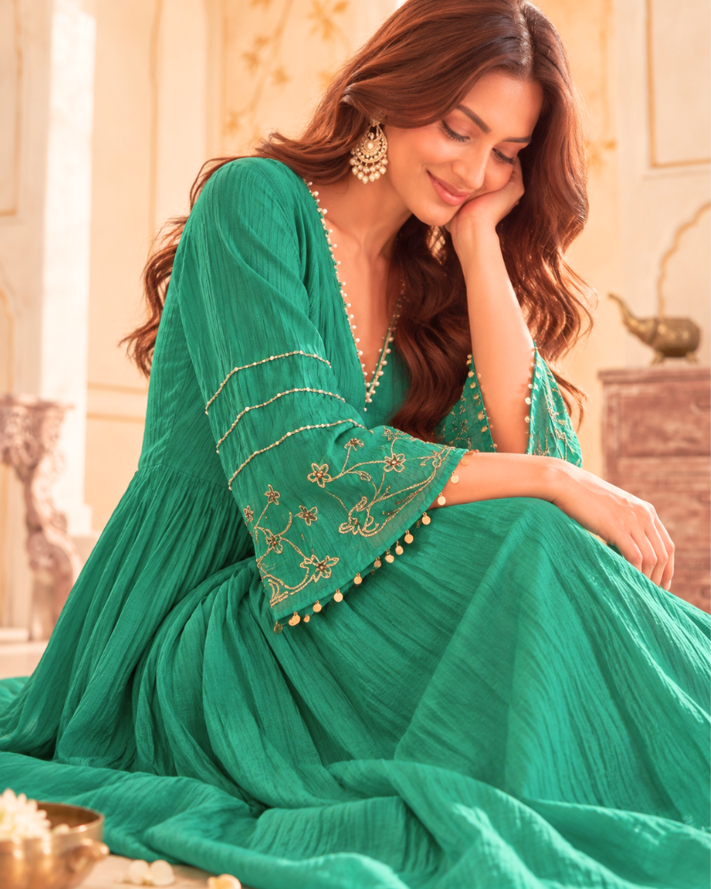 Maahi Panna Dress