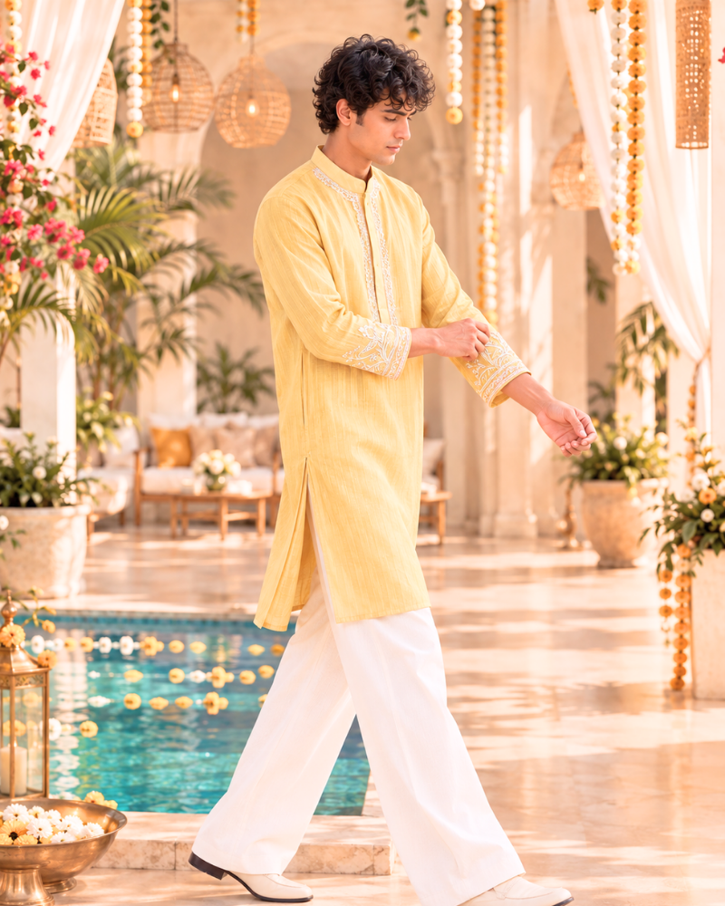 Shray Peela Kurta