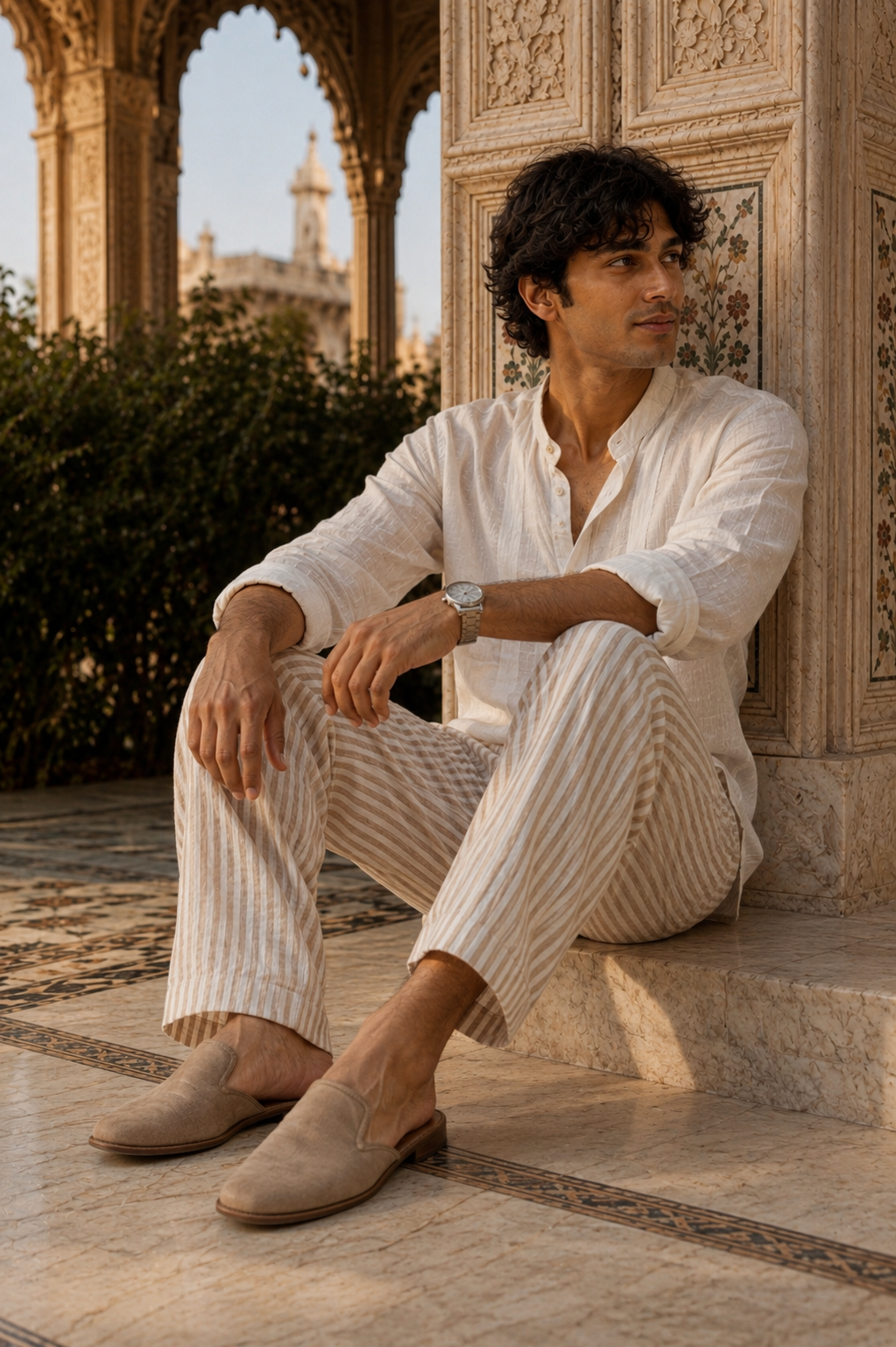 Roode Stripe Trouser