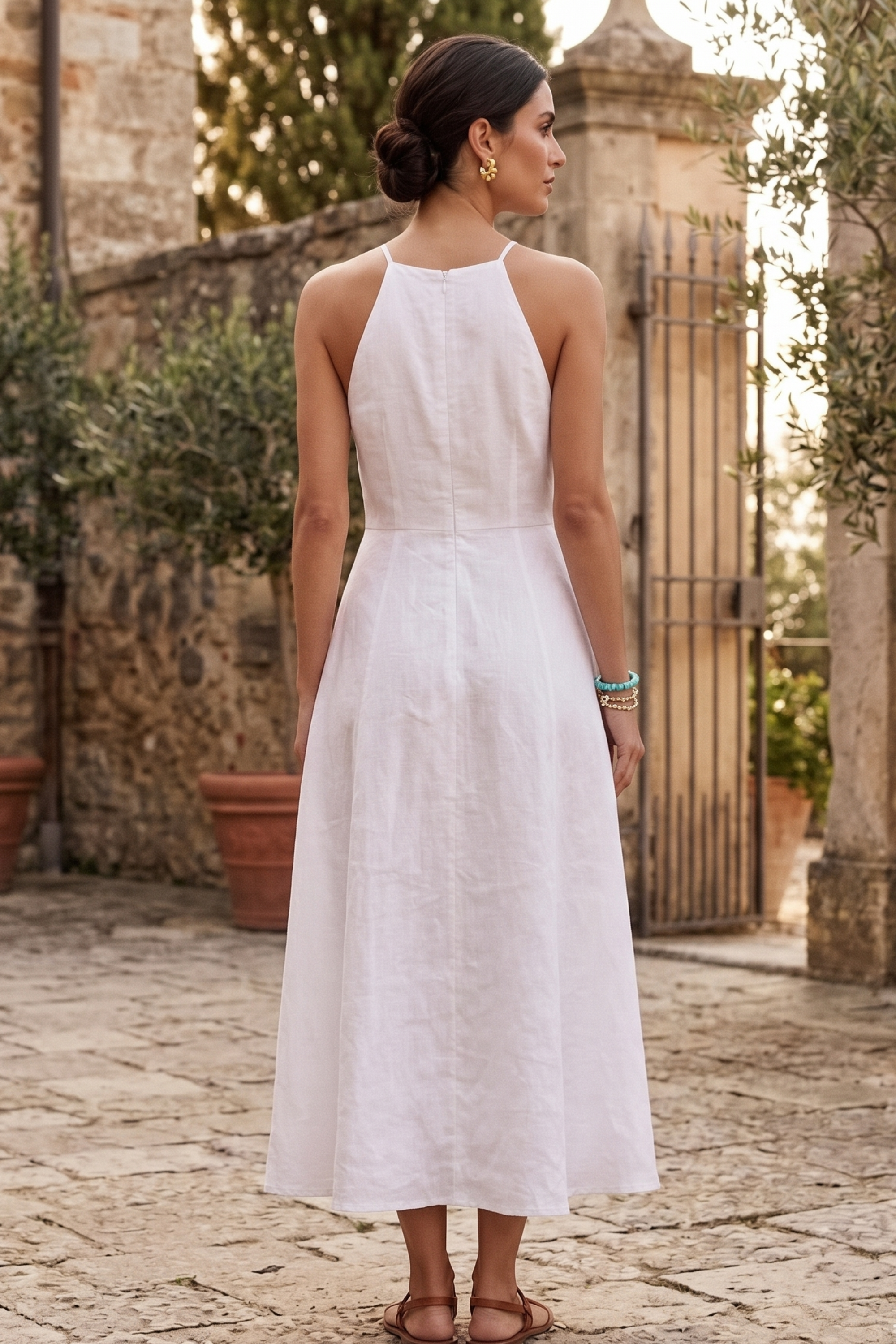 Eira Linen Dress