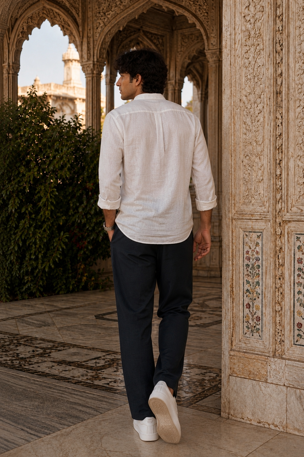 Roode Trouser
