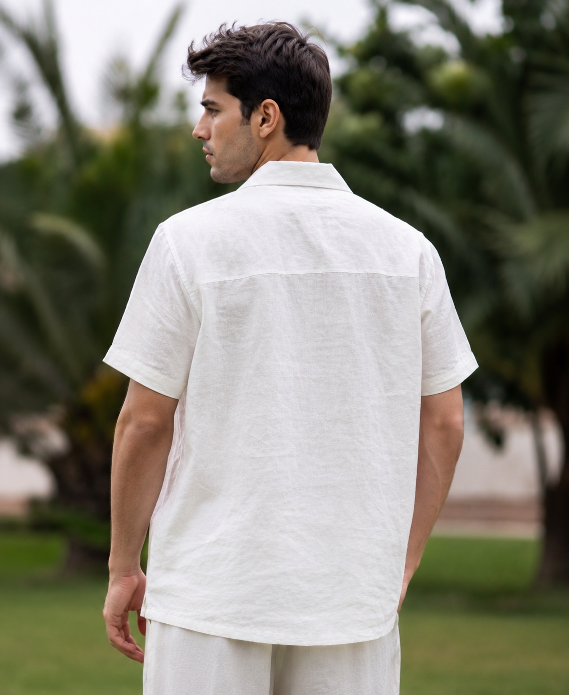 Men's shirt linen