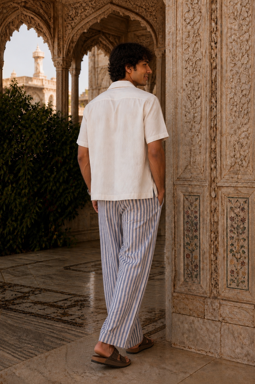 Roode Stripe Trouser