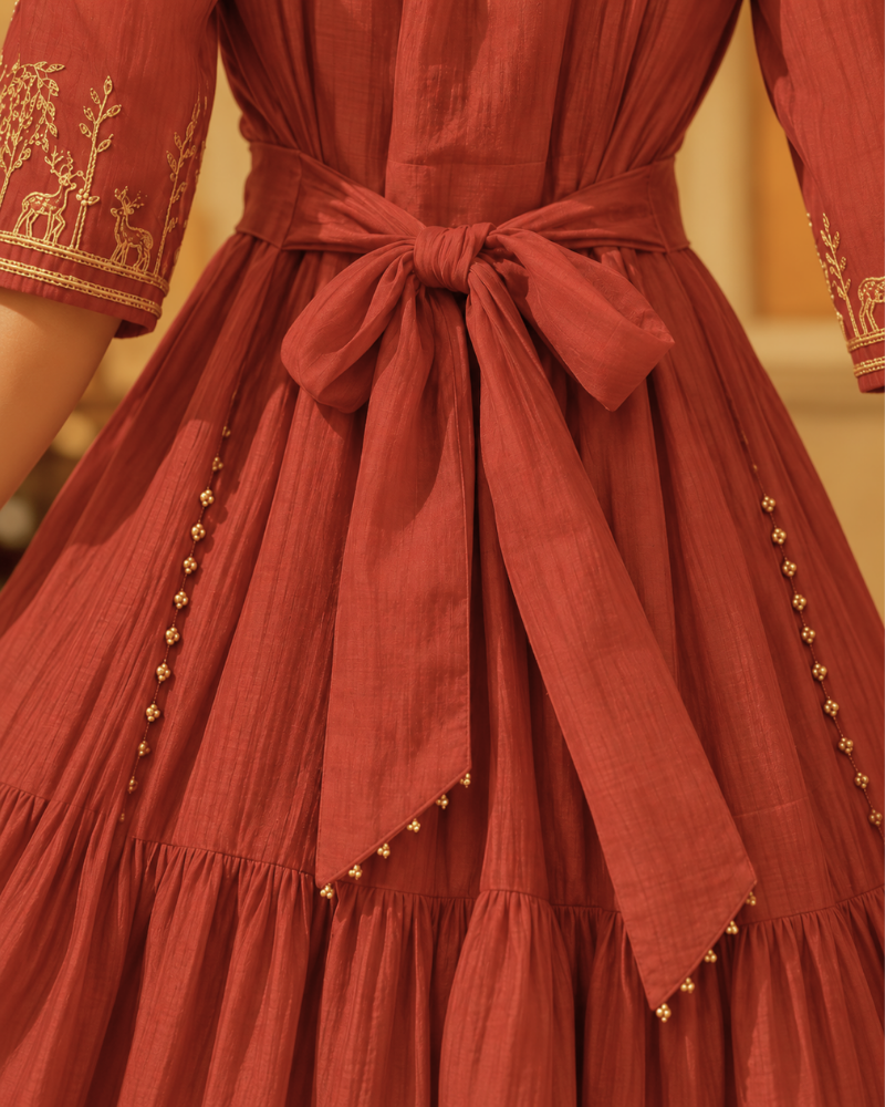 Mehfil Rogan Dress