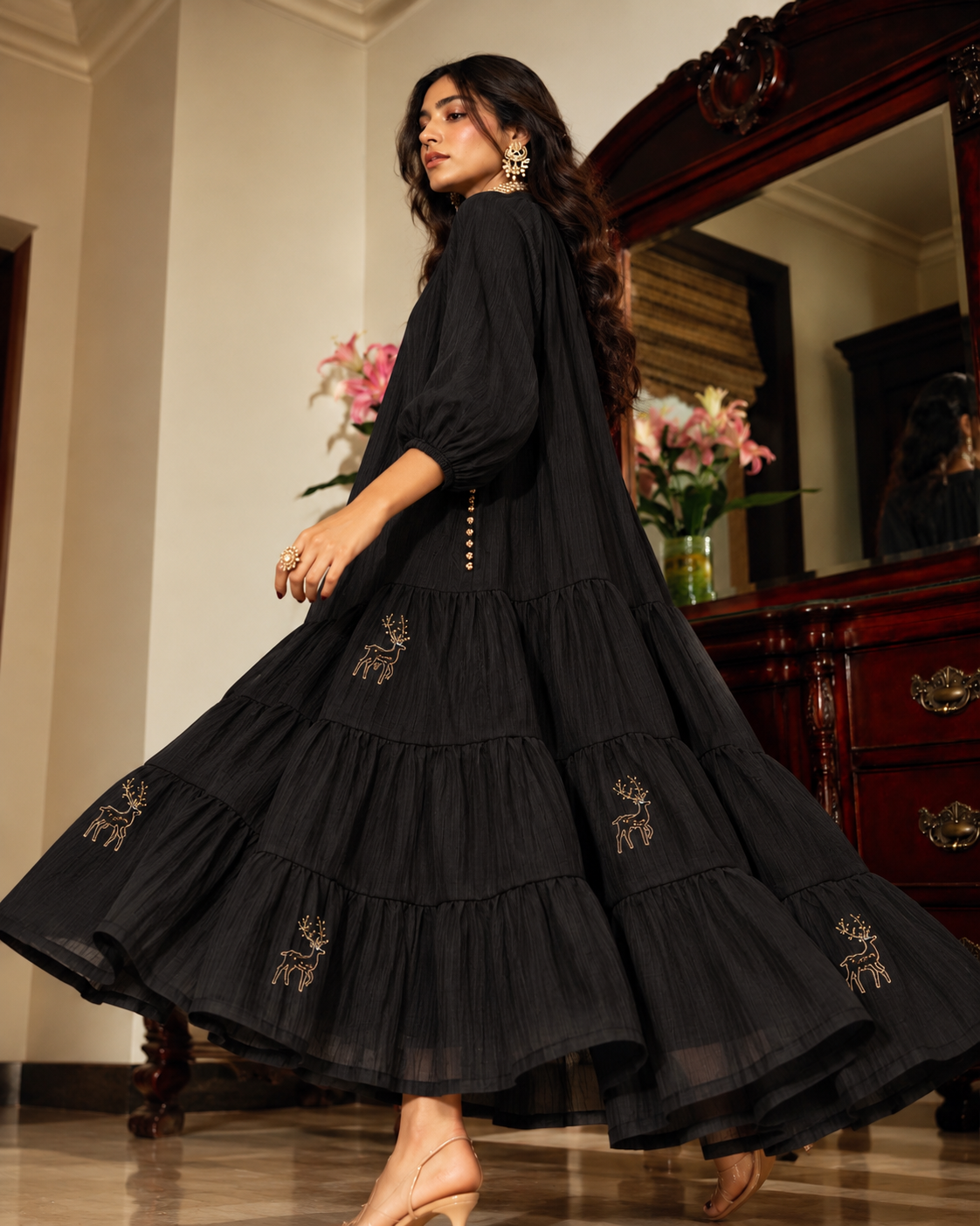 Hirini Kaajal Dress