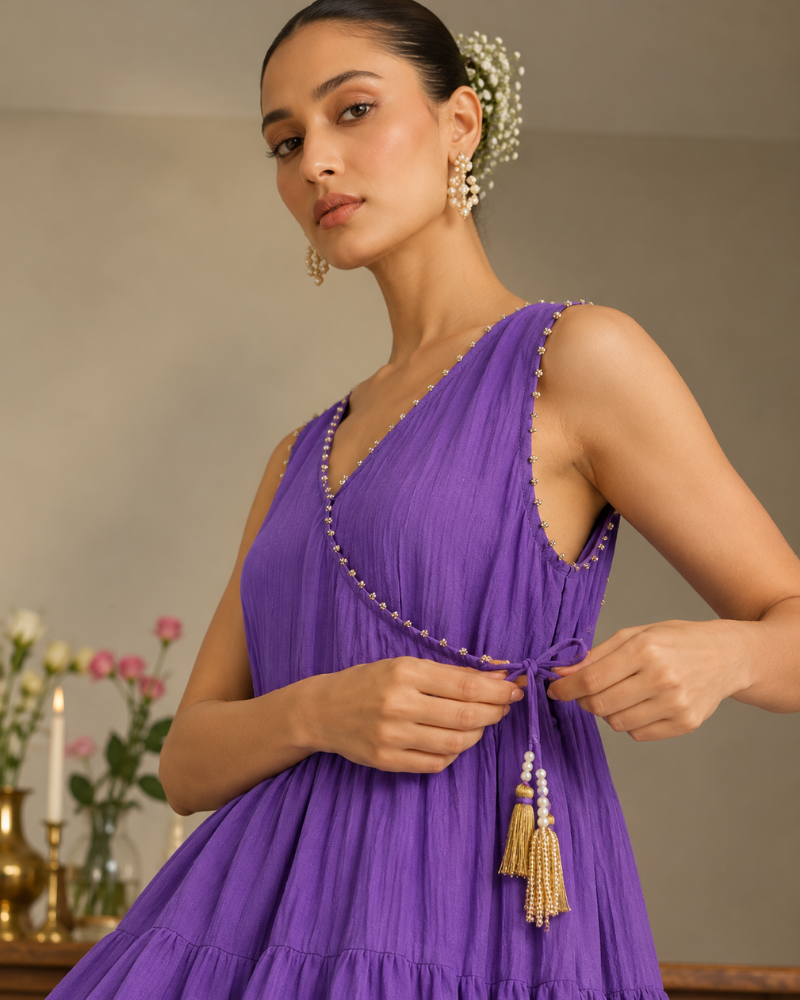 Surmai Wrap Dress