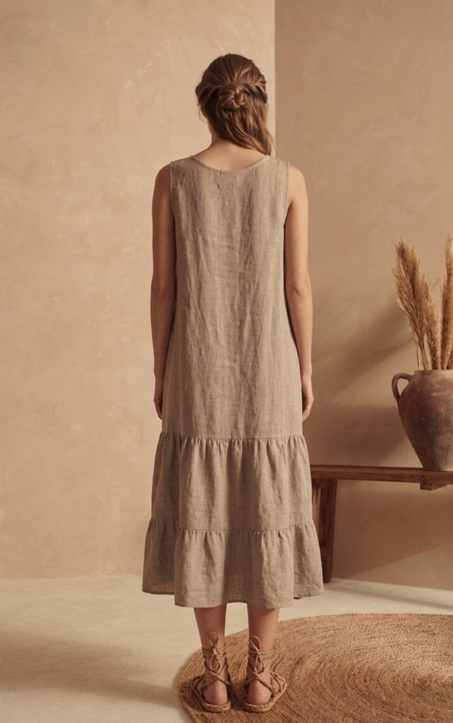 Softly structured with a grounded flow, Evara is designed for quiet movement and ease.