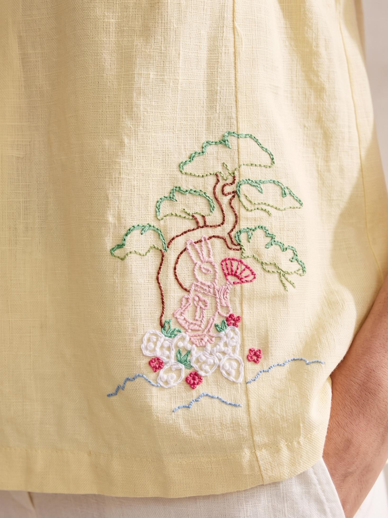 Primrose Linen Top
