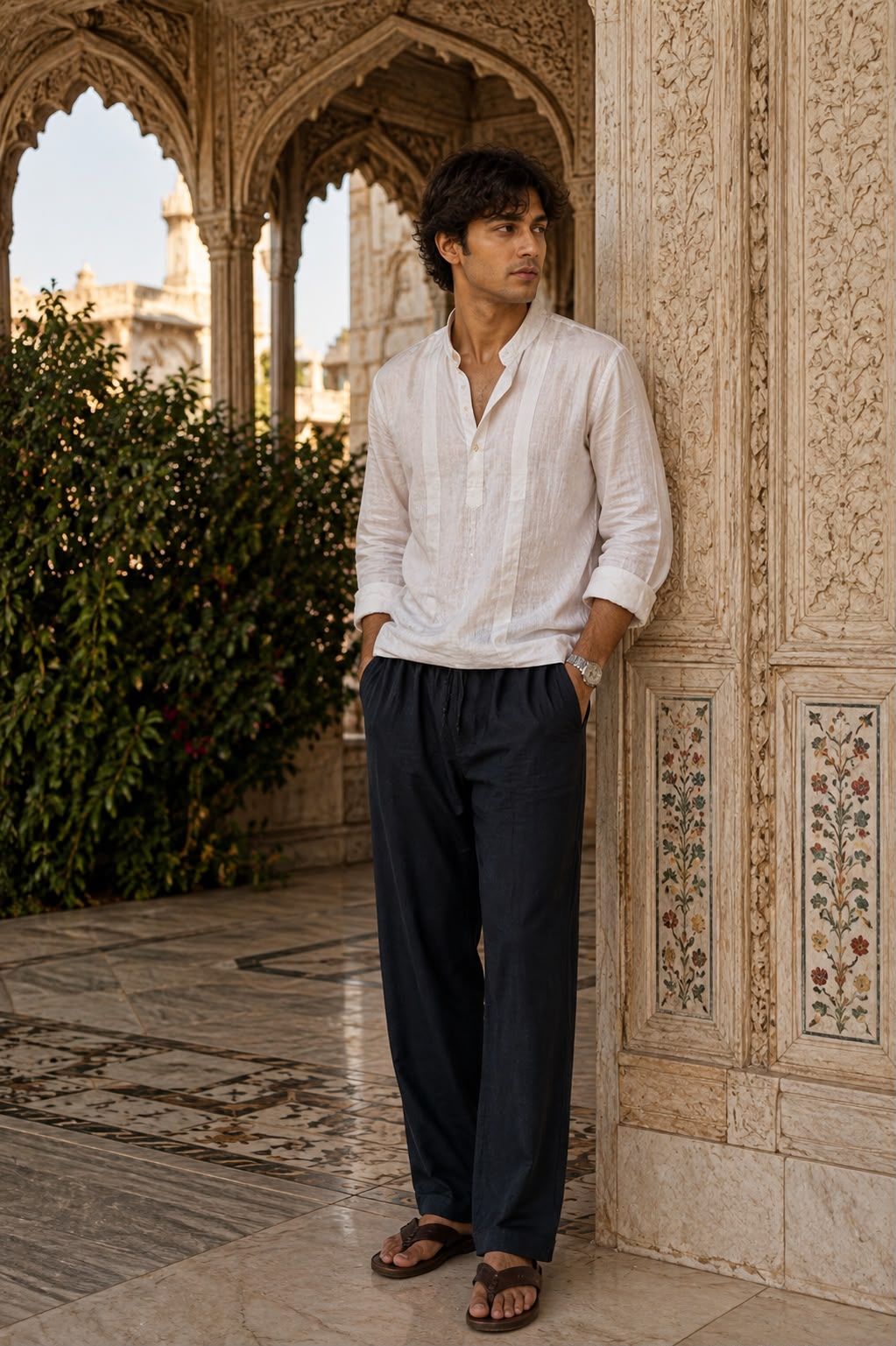 Roode Trouser