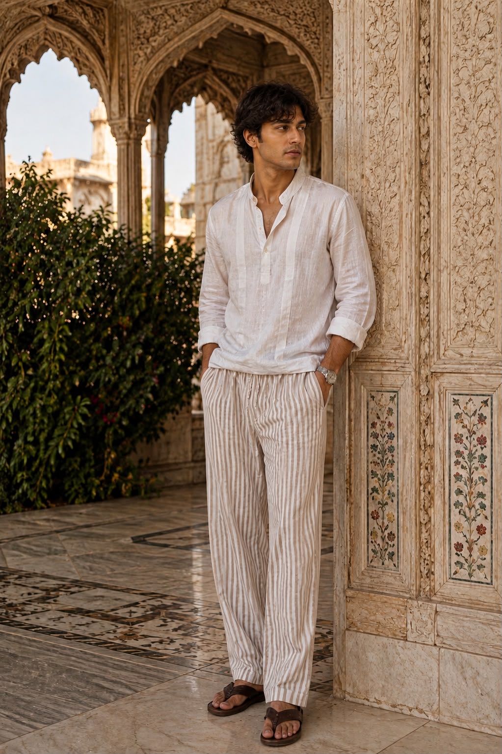 Roode Stripe Trouser